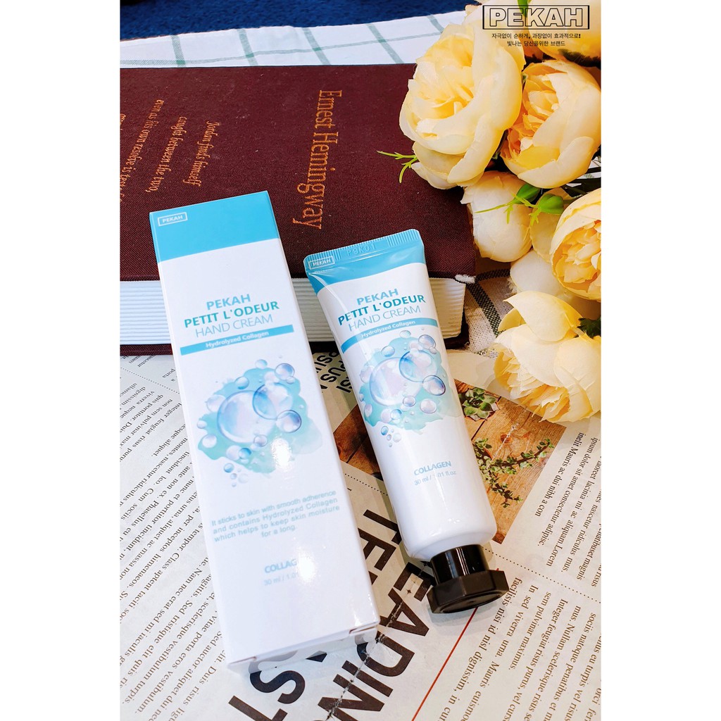 Kem dưỡng da tay collagen PEKAH PETIL L’ODEUR HAND CREAM ❤️ 𝑭𝑹𝑬𝑬𝑺𝑯𝑰𝑷 ❤️ Kem dưỡng da tay Hàn Quốc 30ml | BigBuy360 - bigbuy360.vn