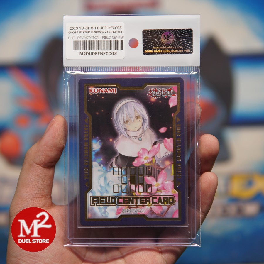 Thẻ bài yugioh Field Center - GHOST SISTER & SPOOKY DOGWOOD - Hàng chính hãng nhập khẩu US UK