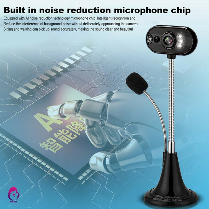 【Hàng mới về】ReadyStock Webcam HD 480P kèm mic có Với tầm nhìn ban đêm For Desktop Computer PC Laptop Home Office | BigBuy360 - bigbuy360.vn