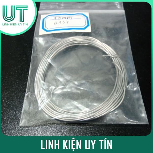 Thiếc Hàn 1.0MM SN63 Hàn Bóng (1 Mét)