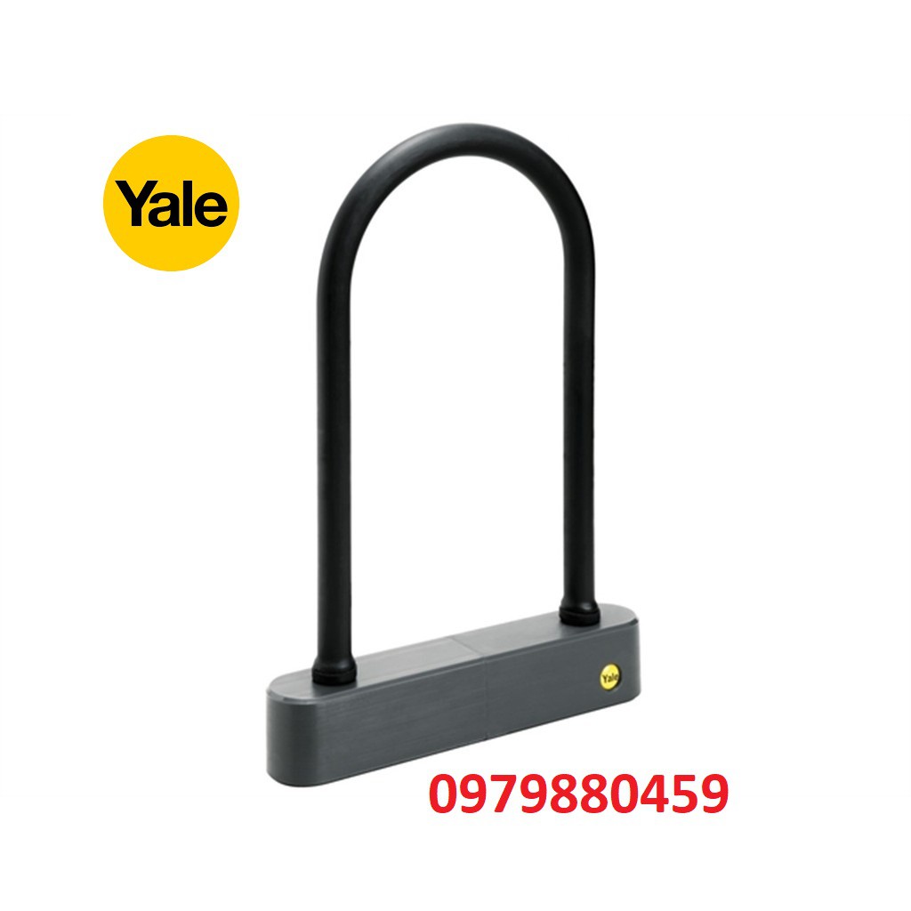 Khóa chữ U chống cắt Yale YL1/12/20/1 cho xe đạp, xe máy, xe đạp điện