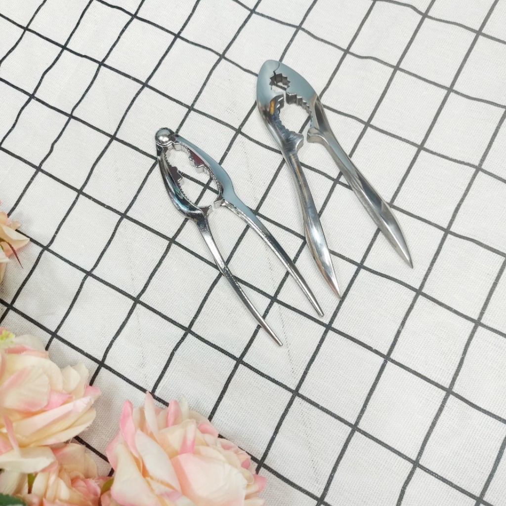Dụng cụ kẹp càng cua, bóp càng cua, các loại hạt inox cao cấp