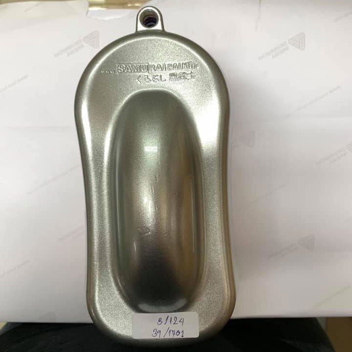 SƠN SAMURAI MÀU BẠC LẤP LÁNH 1701 - SƠN XE MÁY CAO CẤP PT313