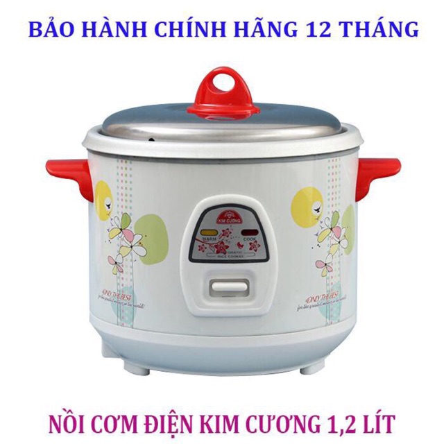 Nồi cơm điện kim cương 1,2L nắp rời
