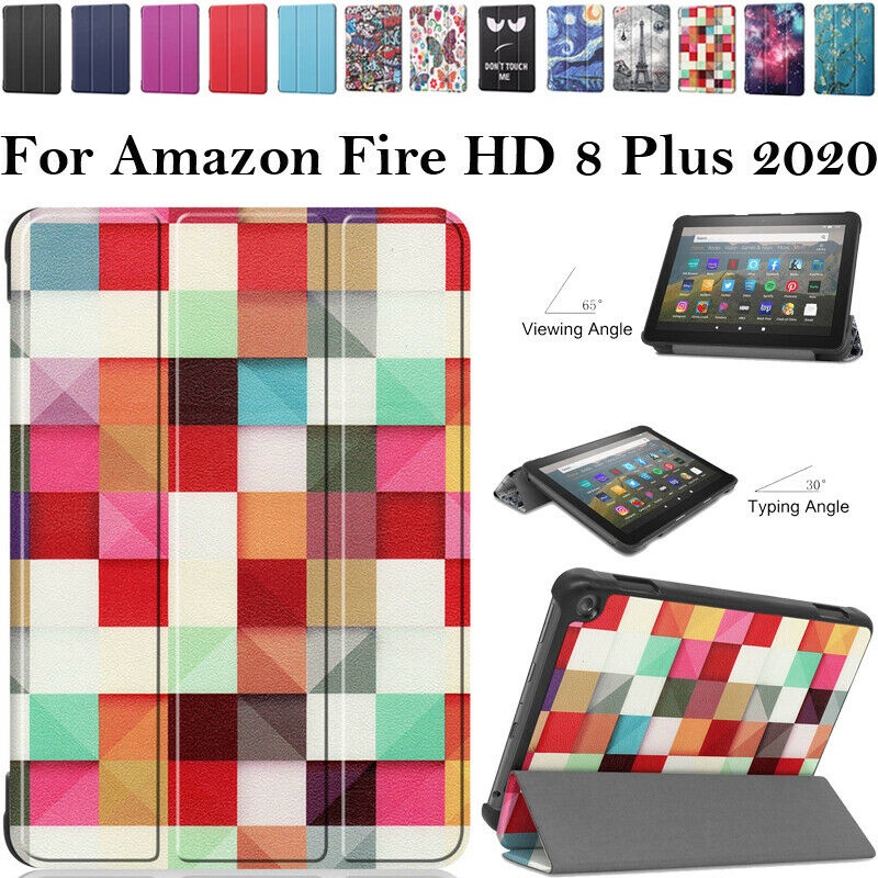 Bao Da PU Bảo Vệ Cho Amazon All-New Fire HD 8 / All-New Fire HD 8 Plus