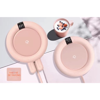 Đế Hâm Nóng Đồ Uống Thông Minh - Đế giữ Nhiệt Cảm Ứng Làm Nóng 3 Chế Độ Thích Hợp Mọi Loại Cốc, Bình -YULEE HOUSE