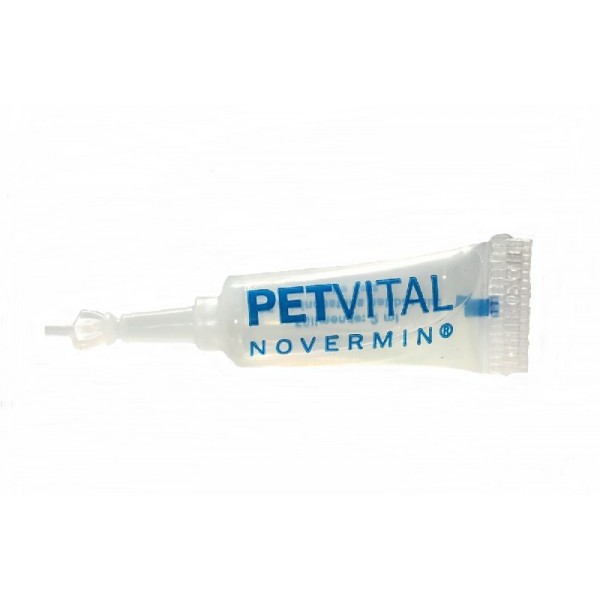 Nhỏ gáy PETVITAL ® Novermin Canina dành cho Chó giống nhỏ dưới 15kg hàng nhập Đức