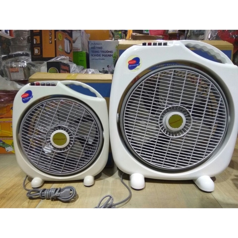QUẠT TẢN GIÓ ĐIỆN CƠ THỐNG NHẤT - QUẠT HỘP VINAWIND LP300/LP350