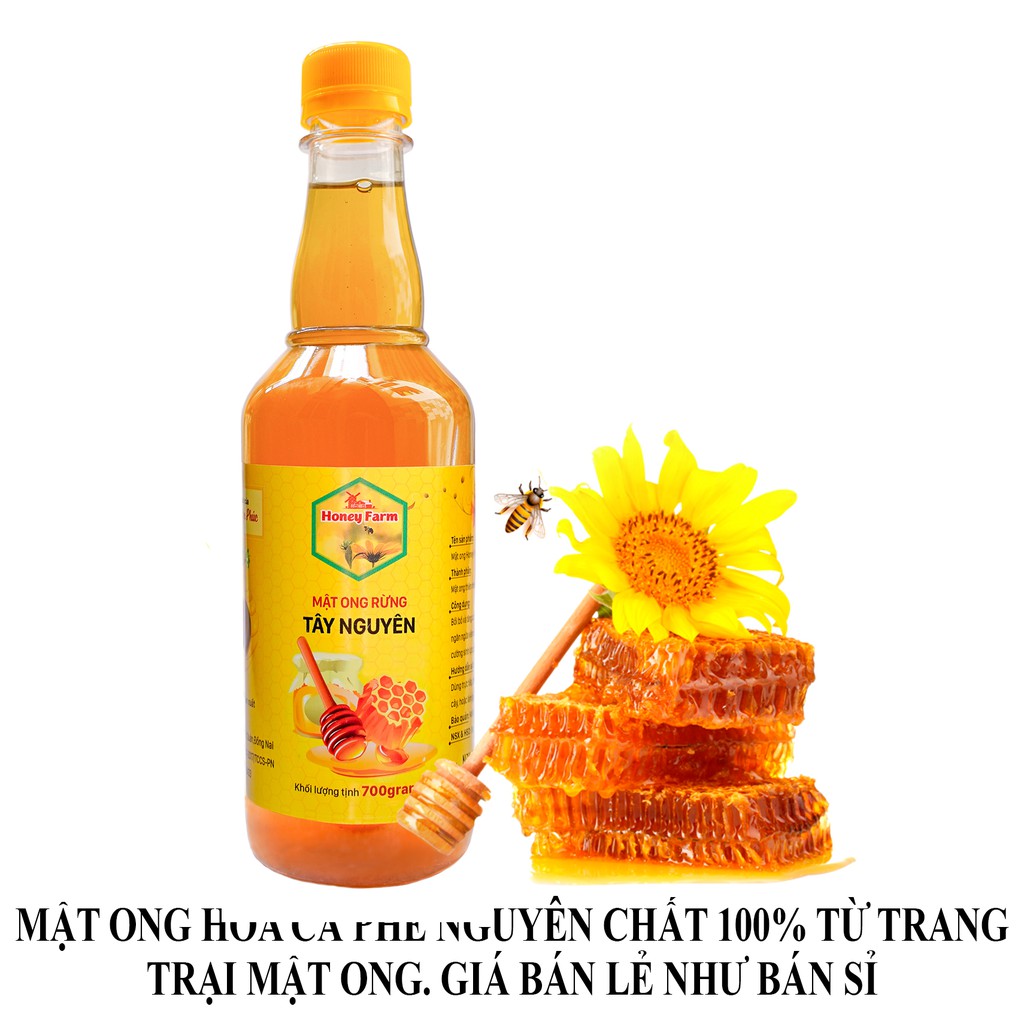 Bộ 3 chai mật ong Vạn Phúc (3 chai x 700gram)