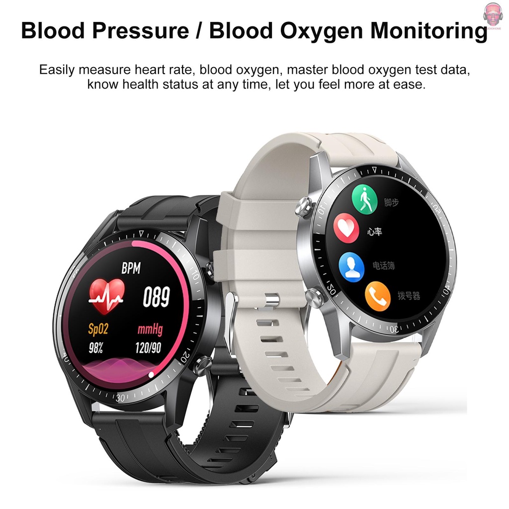 Đồng Hồ Thông Minh TM02 Chống Thấm Nước Hỗ Trợ Theo Dõi Nhịp Tim Huyết Áp Màn Hình Cảm Ứng IP67