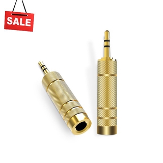 Đầu chuyển đổi tai nghe 3.5mm sang 6.5mm sang 6.5mm