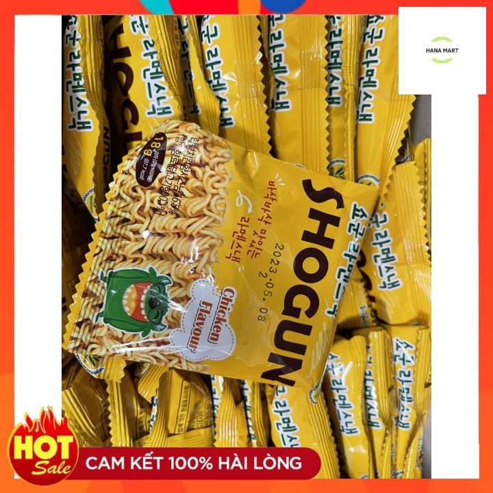 Mỳ tôm rắc phô mai trẻ em ăn liền SHOGUN Hàn Quốc vị gà