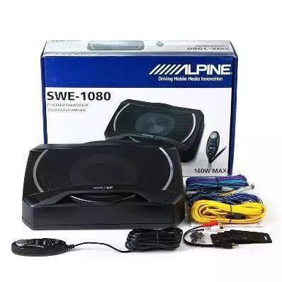 Loa Sub Gầm Ghế ALPINE SWE 1080 đẳng cấp audio ô tô bảo hành 12 tháng