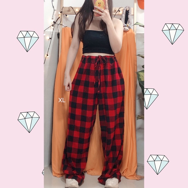 Quần flannel