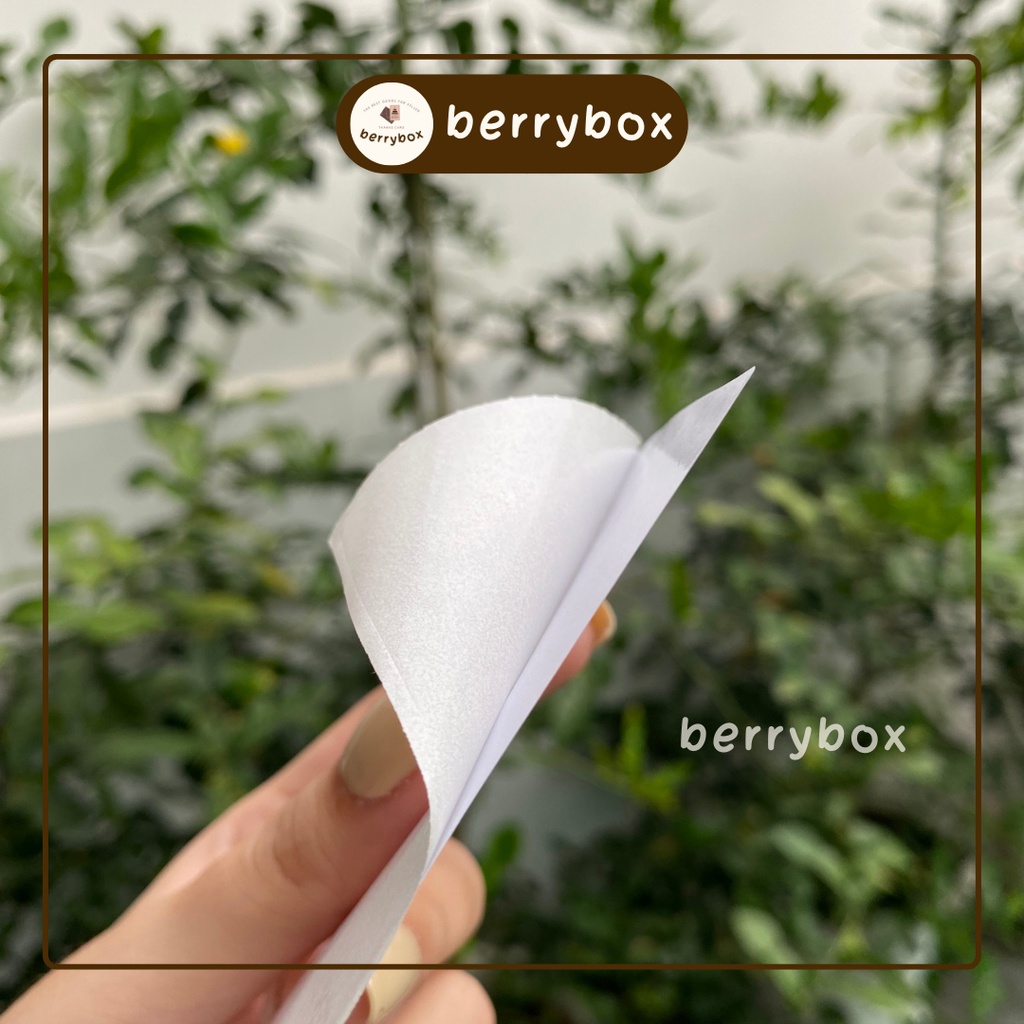 Berry | Set 50 phiếu giao hàng DT, hóa đơn bán hàng có keo dán túi giấy, thùng carton, gói hàng