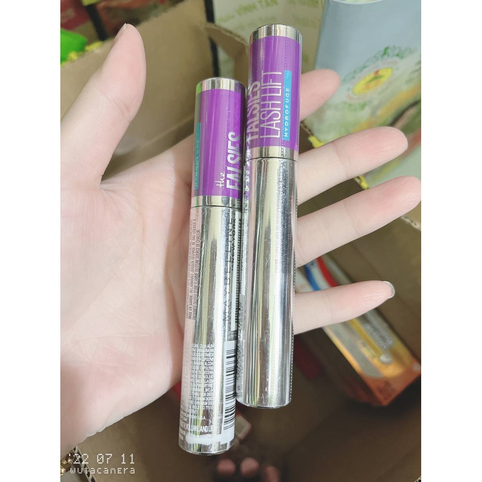 Mascara Tím Maybelline Uốn Mi - Nâng Mi - Làm Dày Mi - Không Lem - Không Trôi Falsies Lash Lift 8.6ml