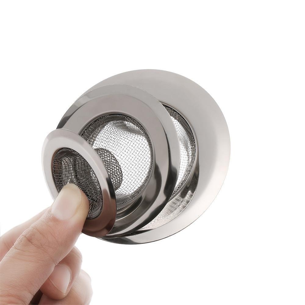 UUMIR Lưới lọc rác bồn rửa chén/bồn tắm chống tắc nghẽn tiện dụng