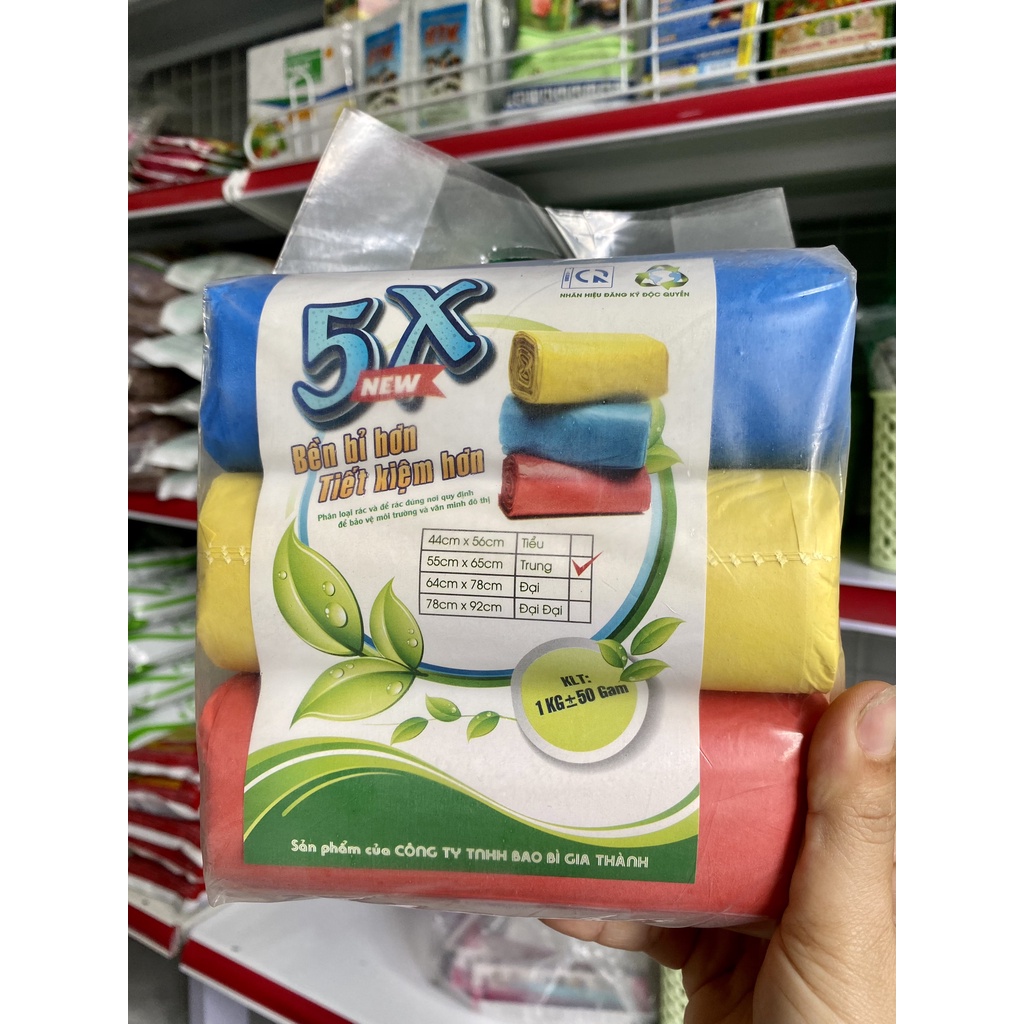 Bao đựng rác gói 1kg nhiều size lựa chon tiểu - trung - đại