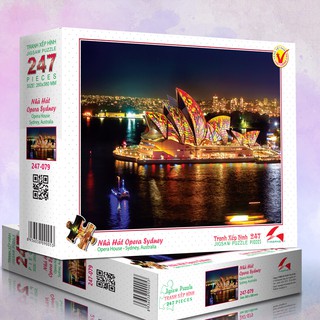 Tranh xếp hình 247 mảnh - Nhà hát Opera Sydney (247-079)