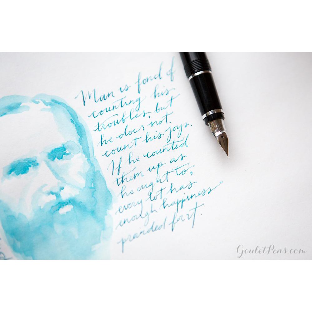 Mực Bút Máy Noodler's - Gam Màu Blue - Lọ 90ml