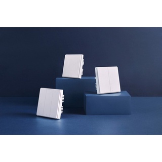Công tắc âm tường Xiaomi - Aqara D1 Có Dây N bản mới 2020 - có đèn báo, hỗ trợ homekit, 1-2-3 nút bản Zigbee