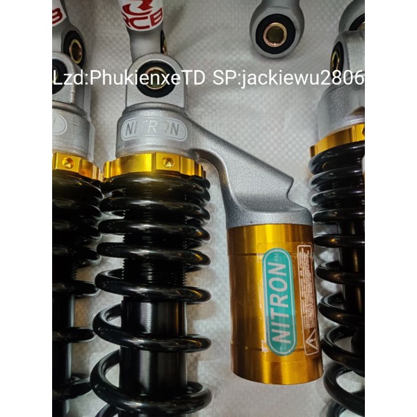 [Siêu Phẩm 2021 mới về] Phuộc Ohlins Nitron RCB bình dầu Thái lò xo đen gắn Dream Wave Axelo Future Sirius Taurus Cup