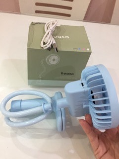 Quạt tích điện sạc USB