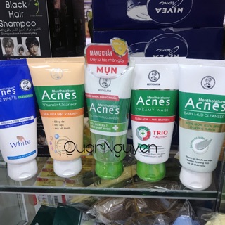 Acnes Baby Mud Cleanser – Bùn non rửa mặt dưỡng sáng da 100g