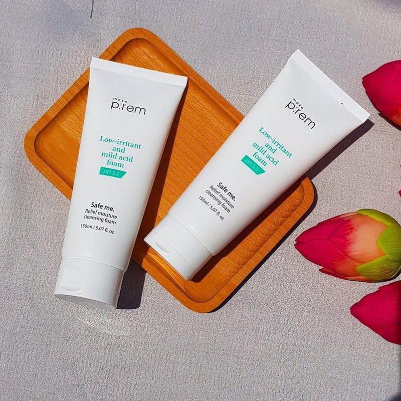 [Mã FMCG8 - 8% đơn 250K] Date 10/2021 Sữa rửa mặt Make P:rem Safe Me làm sạch dịu nhẹ Make Prem Cleansing 150ml - Từ Hảo | BigBuy360 - bigbuy360.vn