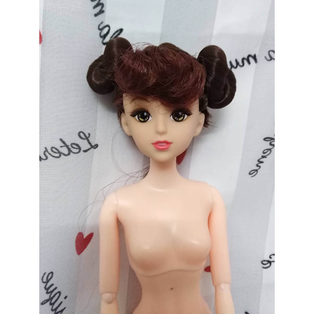 Búp Bê Barbie 30cm Mắt Vẽ Hàng 12 Khớp