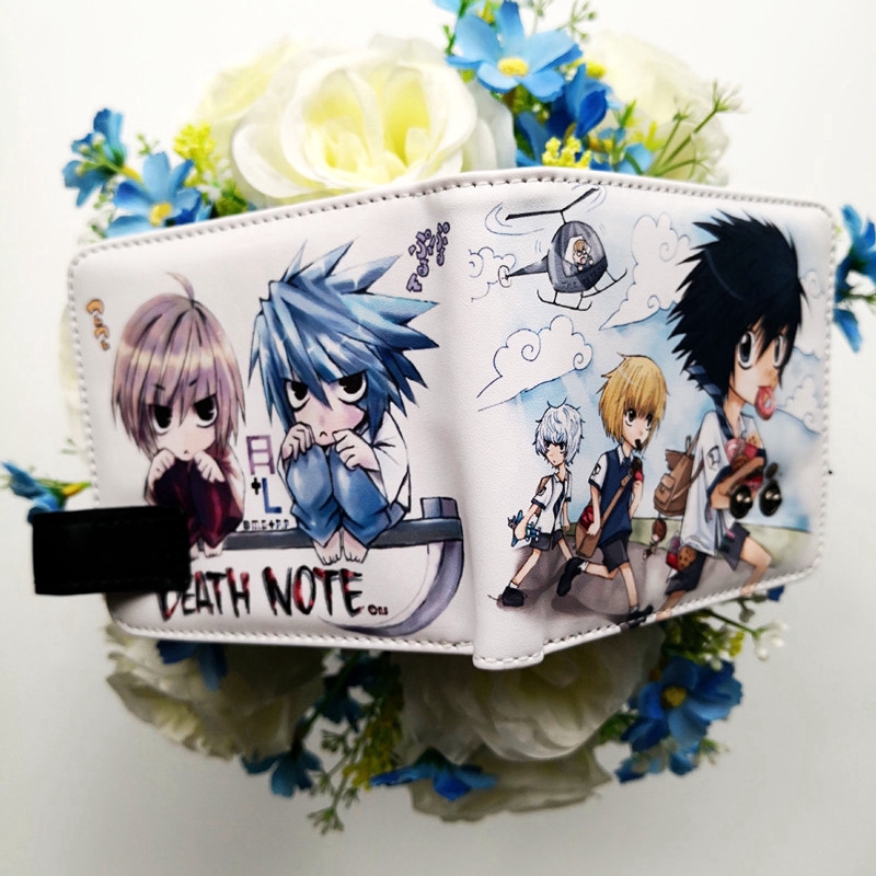 Ví da PU in hình nhân vật Death Note