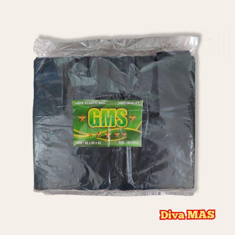 Vết Nứt Đen | Túi Nhựa Đen Kích Thước 40x65