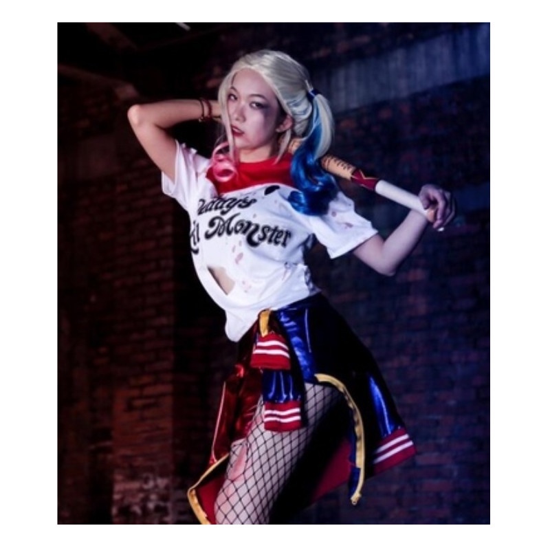 Bộ Trang Phục Hóa Trang Harley Quinn Trong Phim Suicide Squad