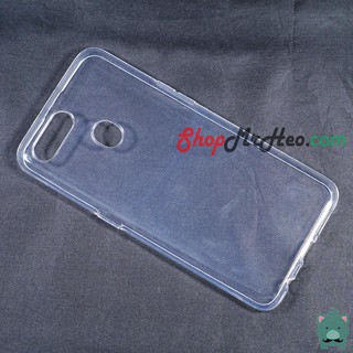 Ốp Lưng Dành Cho Oppo A5S Silicon Dẻo Mỏng 0.5mm Trong Suốt