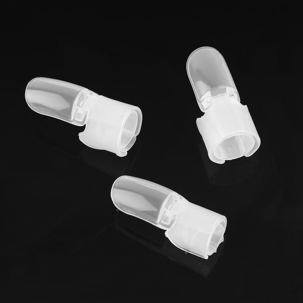 SOFTNESS Bộ 10 Kẹp Trong Suốt Bảo Vệ Móng Tay Ốp