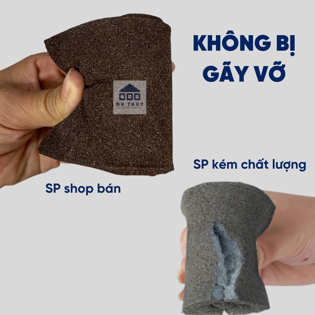 Miếng xốp chà nhám đa năng làm sạch vết cháy khét trên xoong nồi, vết gỉ sét không gây xước hàng chính hãng Kingdom, SIA