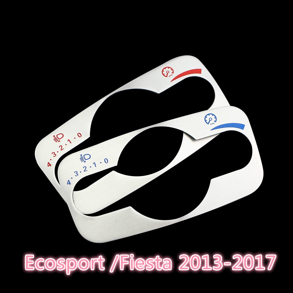 Miếng Dán Bảng Đèn Pha 2 Màu Cho Ford Ecosport 2013-2017