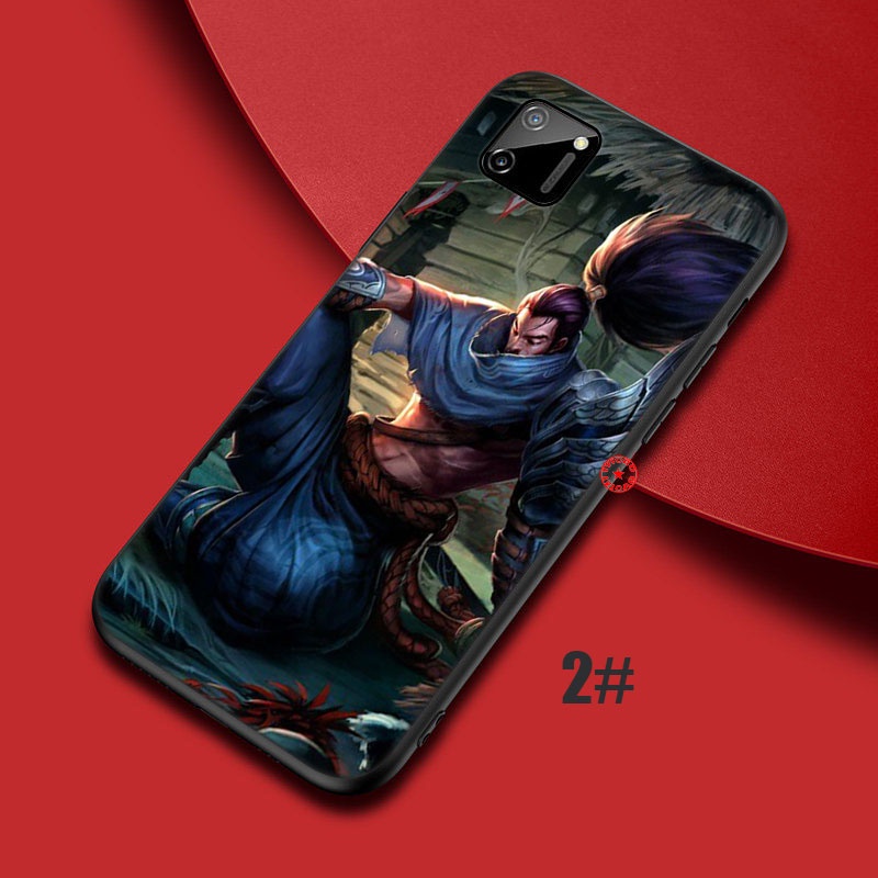Ốp Điện Thoại Dẻo Họa Tiết Hoạt Hình lol yasuo Cho realme 7 7i 8 8i 8s 9 pro plus v13 c31 is37