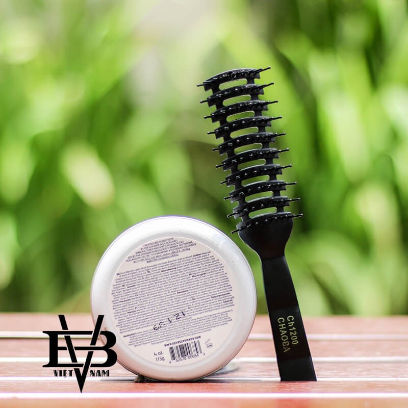 [CHÍNH HÃNG - BYVILAIN SHOP TPHCM] Pomade vuốt tóc Reuzel Clay Matte 113g + Tặng lược tạo kiểu cao cấp Chaoba