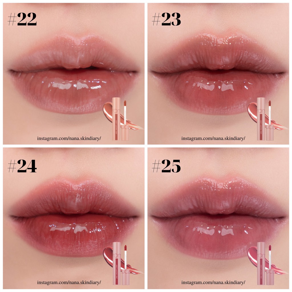 [New 22-25] Son Tint Bóng Romand Juicy Lasting Tint | BigBuy360 - bigbuy360.vn