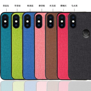 Ốp lưng Xiaomi Mi 6X Mi A2 giả vải thời trang chống sốc