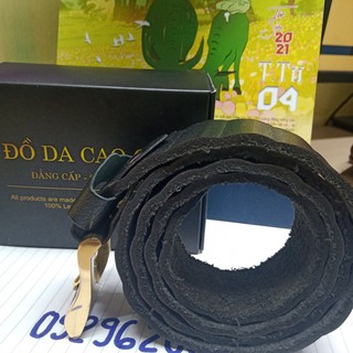 Thắt lưng nam, dây nịt nam da bò cao cấp [TẶNG KÈM HỘP] đầu khóa đồng đúc cáo cấp
