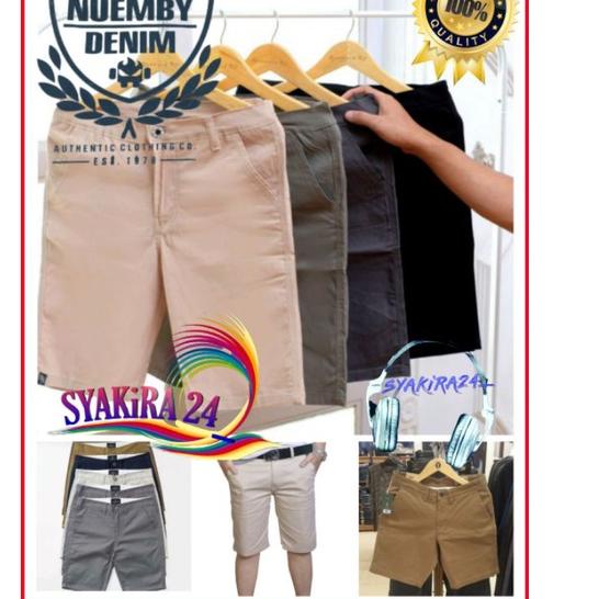 Trực tiếp ATC... Nuemby CHINO Quần Short PREMIUM giản dị