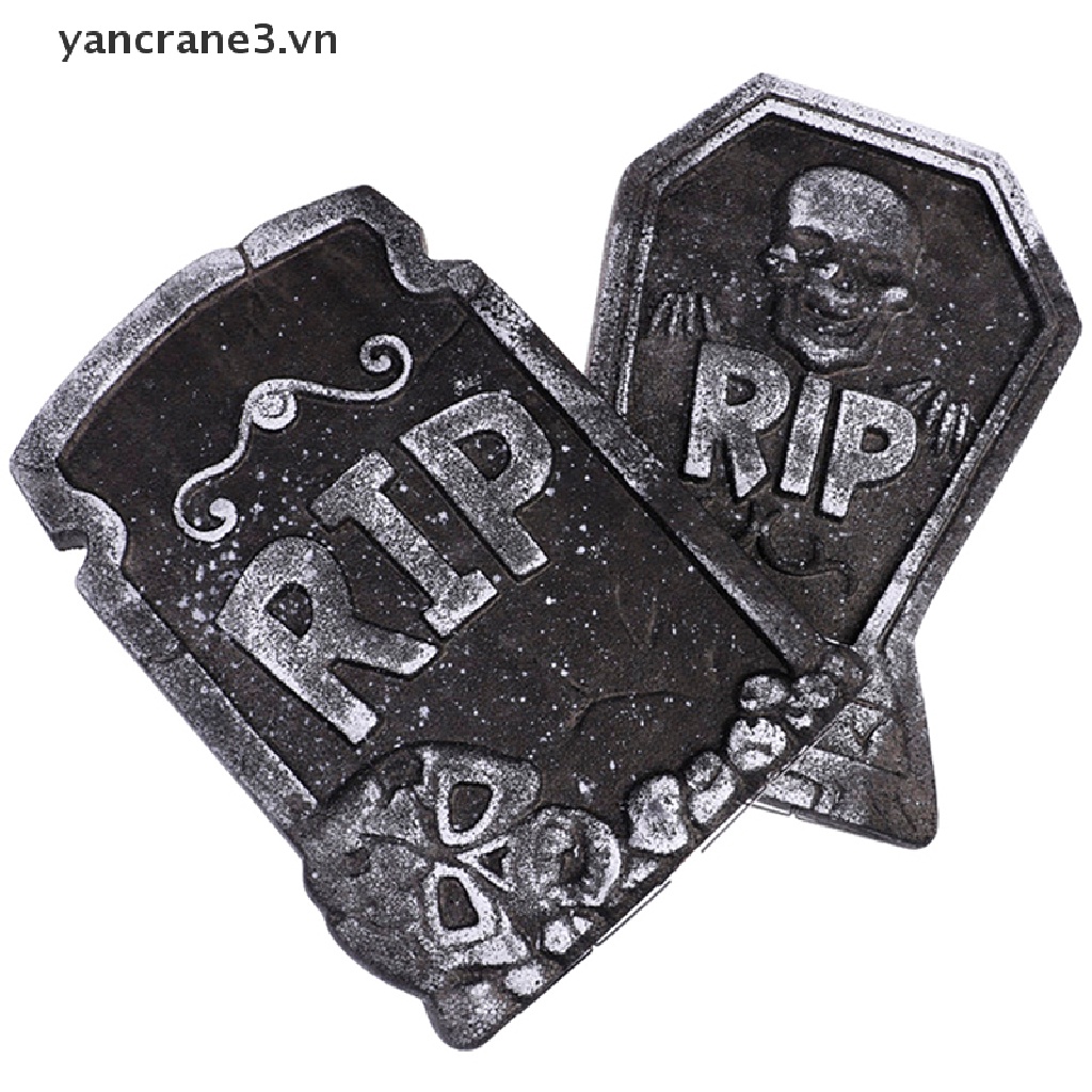 1 Viên Đá Tombstones Dùng Trang Trí Halloween / Trong Nhà / Ngoài Trời yancrane3.vn