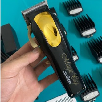 Tông Đơ Cắt Tóc - WAHL MAGIC CLIP GOOD 8184 - Lưỡi Kép Thép , Cữ Gá Thép 8 Chiếc - Bảo Hành 6 Tháng