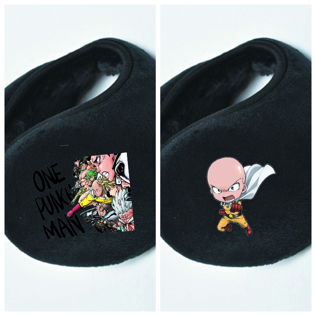 Bịt chụp tai giữ ấm nam nữ IN HÌNH FAIRY TAIL ONE PIECE ONE PUNCH MAN HAIKYUU!! anime chibi quà tặng dễ thương độc đáo