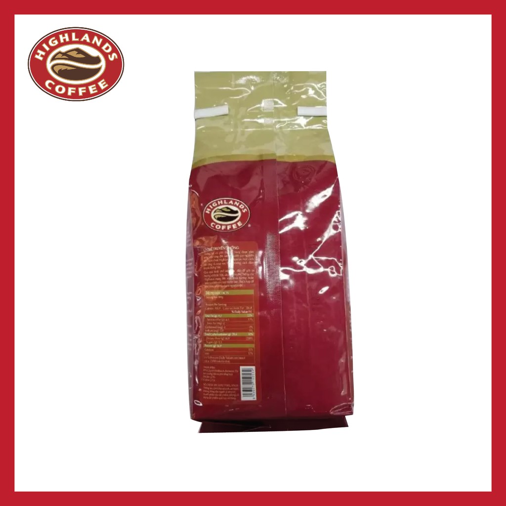 Cà Phê Bột Truyền Thống Highlands Coffee 1kg/túi