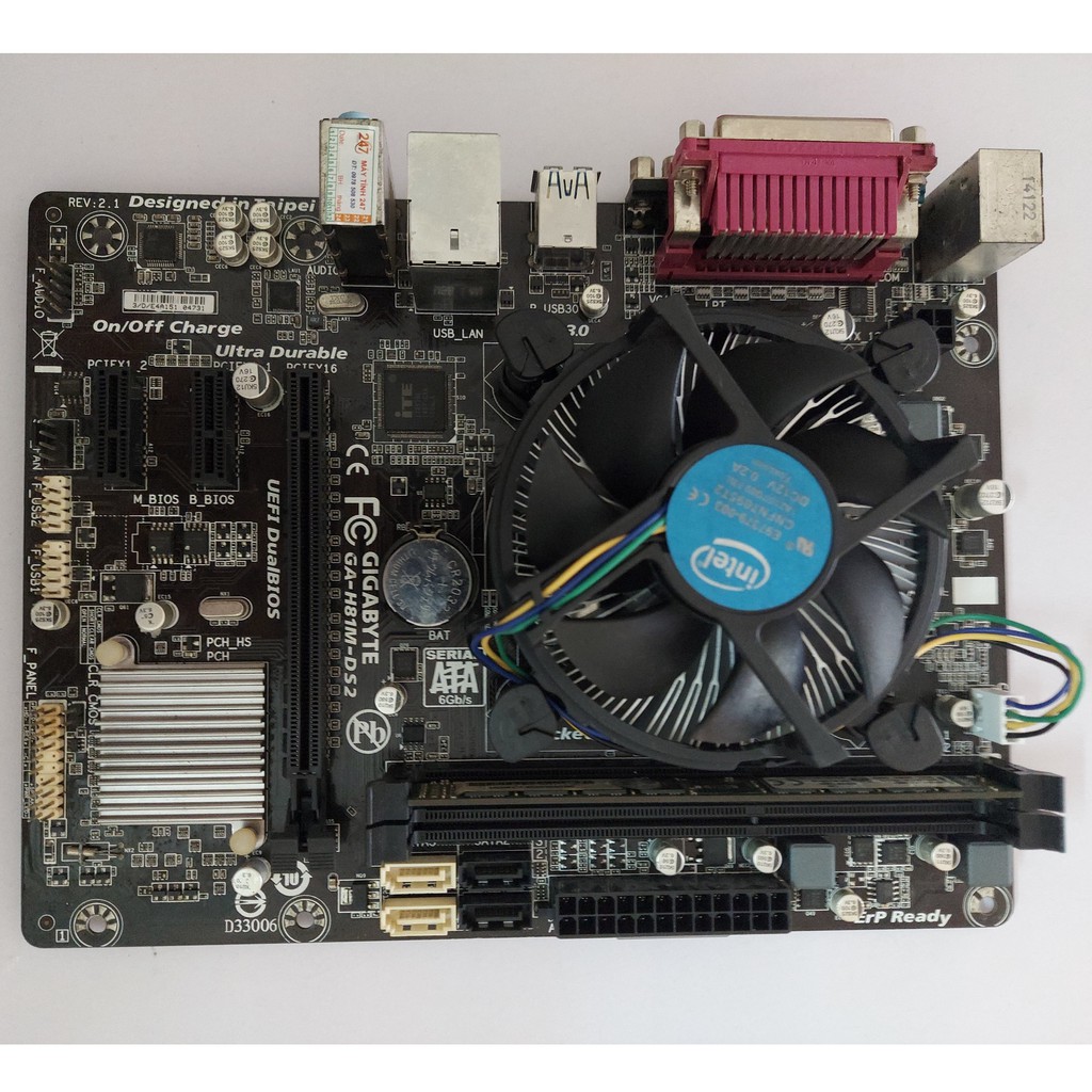 [Combo] Main Gigabyte H81 và chip G3220 Tặng Fan CPU | WebRaoVat - webraovat.net.vn