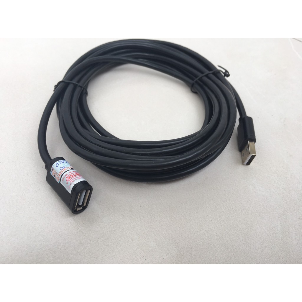 Cáp USB nối dài 5m Unitek YC418GBK tốc độ lên đến 480Mbps - Hãng phân phối