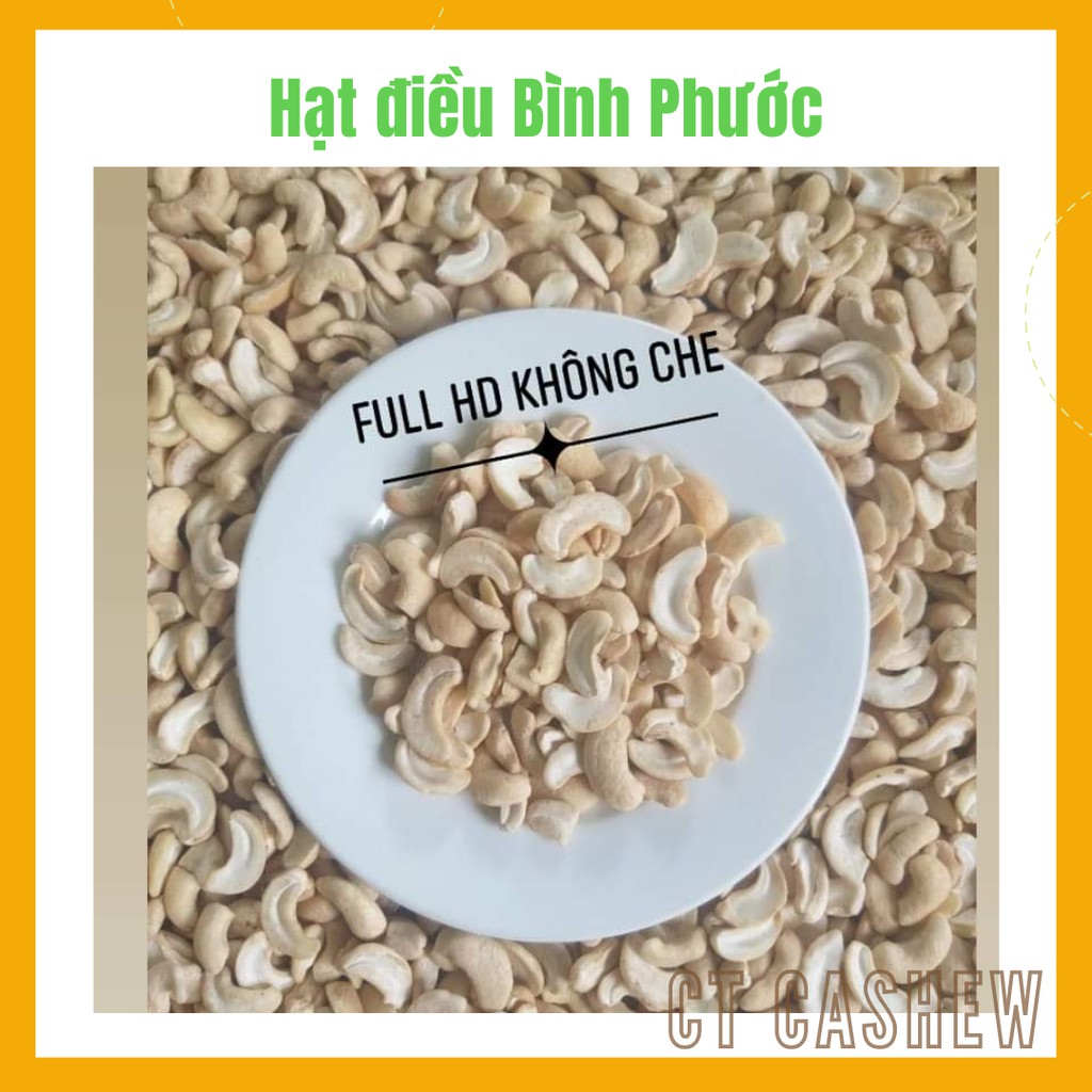 Hạt điều tươi vỡ BÌNH PHƯỚC chuyên làm sữa, bánh 500g